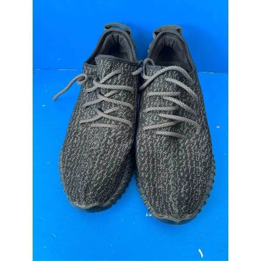Kids Adidas Yeezy Boost 350 V2 RARE - Black APE 779001 US SIZE 10